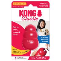 KONG Classic guma červená - výhodná sada: 2 x velikost XS