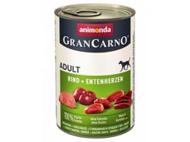 Konzerva Animonda GranCarno hovězí + kachní srdce 400 g