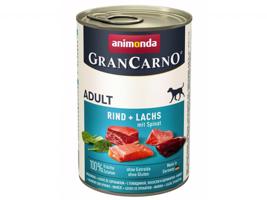 Konzerva Animonda GranCarno hovězí, losos a špenát 400 g