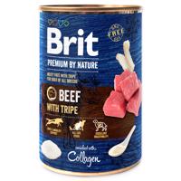 Konzerva Brit Premium by Nature Beef & Tripes 400 g