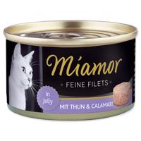 Konzerva MIAMOR Feine Filets tuňák + kalamáry v želé 100 g