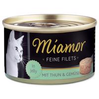 Konzerva MIAMOR Feine Filets tuňák + zelenina v želé 100 g