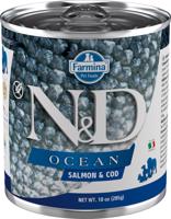 Konzerva N&D DOG OCEAN Adult Salmon & Codfish 285g