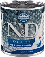 Konzerva N&D DOG OCEAN Puppy Codfish & Pumpkin 285g