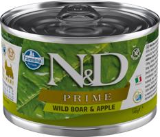 Konzerva N&D DOG PRIME Adult Boar & Apple Mini 140g