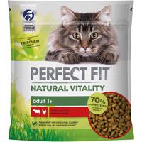 Krmivo pro kočky PERFECT FIT Natural Vitality Adult 1+ hovězí a kuře 650 g