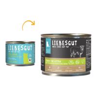 Liebesgut Biokost Junior s jehněčím masem, kokosem a hruškami 12 × 200 g