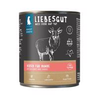 Liebesgut jelení maso s ovocem a jáhlami v bio kvalitě 800 g