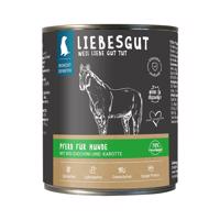 Liebesgut koňské maso s cuketou a mrkví v bio kvalitě 6 × 800 g