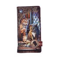 Luxusní peněženka se dvěma kočkami - design Lisa Parker