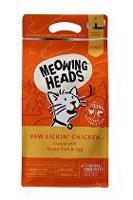 MEOWING HEADS Paw Lickin’ Chicken 1,5kg 3 + 1 zdarma