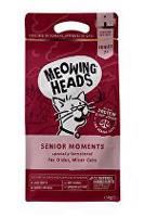 MEOWING HEADS Senior Moments NEW 1,5kg 3 + 1 zdarma