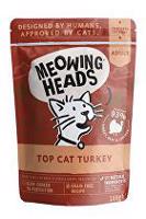 MEOWING HEADS Top Cat Turkey 100g + Množstevní sleva 4+1 zdarma