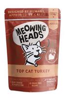 MEOWING HEADS Top Cat Turkey kapsička 100g