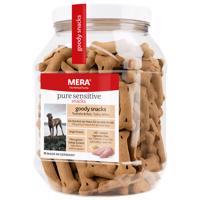 MERA pure sensitive Goody Snacks 600 g - 2 x 600 g - krůta & brambory, bez obilnin