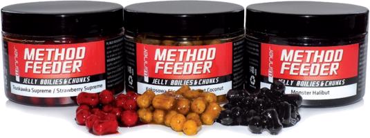 Method Feeder Jelly Boilies & Chunks 140g Variant: Squid&Orange