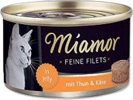 Miamor Cat Filet konzerva tuňák+sýr 100g + Množstevní sleva