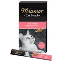 Miamor Cat Snack lososový krém - 6 x 15 g
