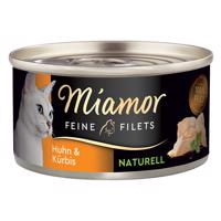 Miamor Feine Filets Naturelle konzerva 6 x 80 g - kuře & dýně