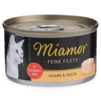 Miamor Feine Filets v želé s kuřecím a těstovinami, 100g plechovka 24 × 100 g