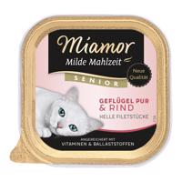 Miamor Milde Mahlzeit Senior čisté drůbeží a hovězí 32x100g