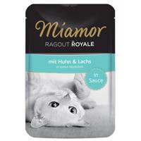 Miamor Ragout Royal kapsička v omáčce  22 x 100 g -  Kuře & losos