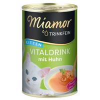 Miamor Trinkfein Vitaldrink nápoj pro koťata kuřecí maso 24 × 135 ml