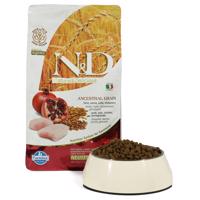 N&D Adult s nízkým obsahem obilovin, kuřecí maso a granátové jablko, pro vykastrované kočky 1,5 kg