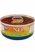 N&D CAT PUMPKIN Adult Boar & Apple 70g + Množstevní sleva 1+1 zdarma