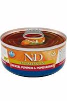 N&D CAT PUMPKIN Adult Chicken & Pomegranate 70g + Množstevní sleva 1+1 zdarma