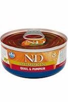 N&D CAT PUMPKIN Adult Quail & Pumpkin 70g + Množstevní sleva 1+1 zdarma