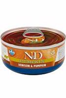N&D CAT PUMPKIN Adult Venison & Pumpkin 70g + Množstevní sleva 1+1 zdarma