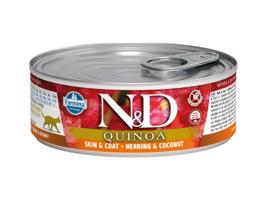 N&D CAT QUINOA Adult Herring & Coconut 80g
