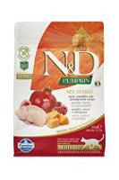 N&D Pumpkin CAT Neutered Quail & Pomegranate 300g sleva