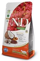 N&D Quinoa CAT Skin & Coat Herring & Coconut 5kg sleva