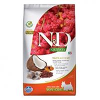 N&D Quinoa DOG Skin & Coat Herring &Coconut Mini 2,5kg sleva