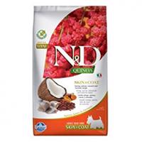 N&D Quinoa DOG Skin & Coat Herring &Coconut Mini 800g sleva