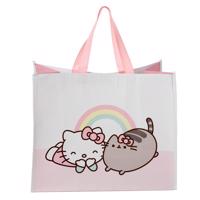 Nákupní taška s kočkami Pusheen a Hello Kitty