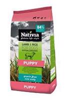 Nativia Dog Puppy Lamb&Rice 3kg sleva