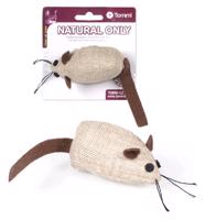 Natural Only - myška hnědá s hnědým ocáskem, 8cm