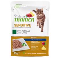 Natural Trainer Sensitive Adult s jehněčím mokré krmivo pro kočky - Sada %: 24 x 85 g