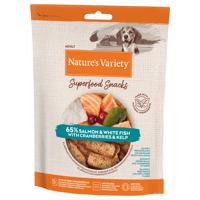 Nature's Variety Superfood Snacks, 2 x 85 g - 25 % sleva - losos (2 x 85 g)