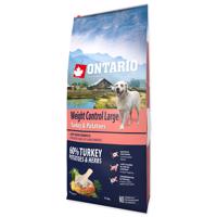 Ontario Adult Large Weight Control Turkey & Potatoes & Herbs Velikost balení: 12kg