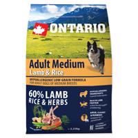 Ontario Adult Medium Lamb & Rice Velikost balení: 2,25 kg