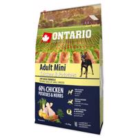 Ontario Adult Mini Chicken & Potatoes & Herbs Velikost balení: 6,5kg