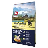 Ontario Adult Mini Weight Control Turkey & Potatoes Velikost balení: 6,5kg