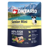 ONTARIO Senior Mini Fish & Rice Velikost balení: 0,75 kg