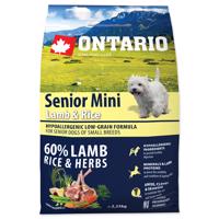 ONTARIO Senior Mini Lamb & Rice Velikost balení: 2,25 kg