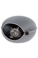 Pelech/domek pro kočky LOUNA šedá Zolux