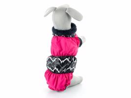 Pes-tex Alexa zimní bunda pro psa Barva: Růžová, Délka zad (cm): 23 - 28, Obvod hrudníku: 22 - 33 cm